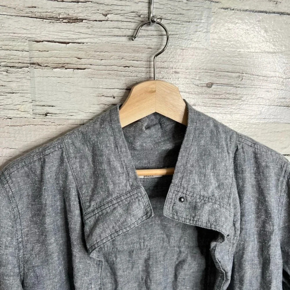 Prana gray jacket bomber size small - Picture 8 of 11